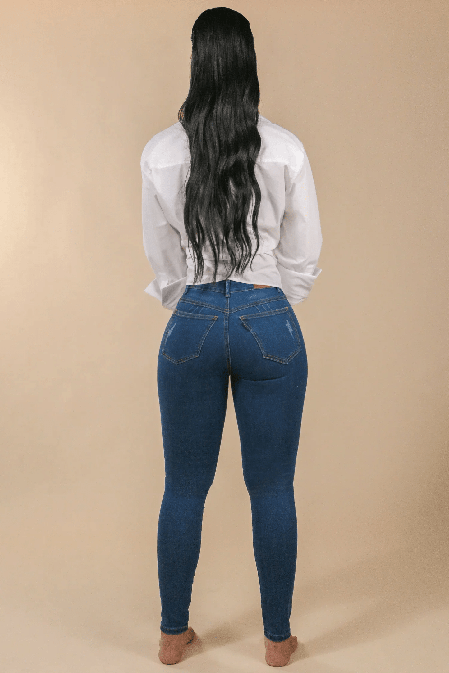 High Waist Butt Lifting Tummy Control Jeans